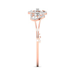 Artistic Swirl Lab Grown Diamond Bangle