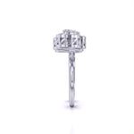 Elegance Heart Diamond Ring