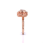 Elegance Heart Diamond Ring