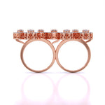 Elegance Heart Diamond Ring