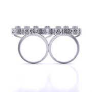 Elegance Heart Diamond Ring