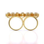Elegance Heart Diamond Ring