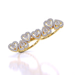 Elegance Heart Diamond Ring