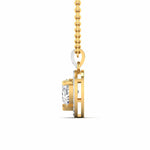 Heart Shaped Diamond Necklace