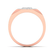 Hexagon Halo Men's Ring