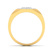 Hexagon Halo Men's Ring