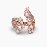 Open Wrap Diamond Ring