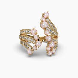 Open Wrap Diamond Ring