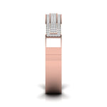 Stylish Men's Kada with Lab Grown Diamonds