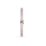 Radiant Splendor Diamond and Gold Bangle