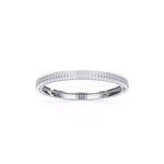 Radiant Splendor Diamond and Gold Bangle