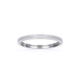 Radiant Splendor Diamond and Gold Bangle