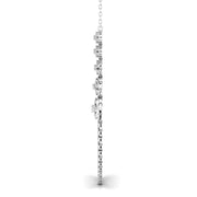 Layered Round Cut Diamonds Party Wear Necklace