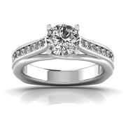 1.5 Carat Lily Elegant Solitaire Ring