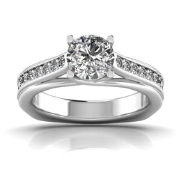1.5 Carat Lily Elegant Solitaire Ring