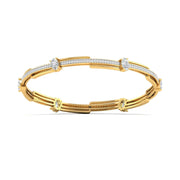 Linear Diamond Bangle