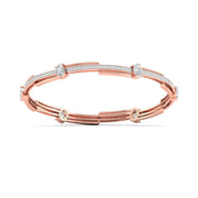 Linear Diamond Bangle