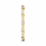 Linear Diamond Bangle
