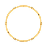 Linear Diamond Bangle