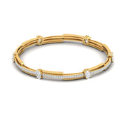Linear Diamond Bangle