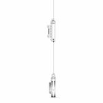 Linear Diamond Pendants