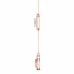 Linear Diamond Pendants