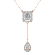 Linear Diamond Pendants