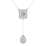 Linear Diamond Pendants