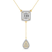 Linear Diamond Pendants