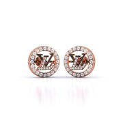 Louis Vuitton Diamond Earrings