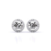 Louis Vuitton Diamond Earrings