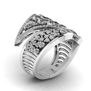 Cascade Cocktail Diamond Ring