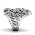 Cascade Cocktail Diamond Ring