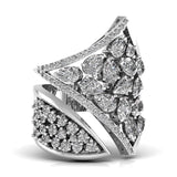 Cascade Cocktail Diamond Ring