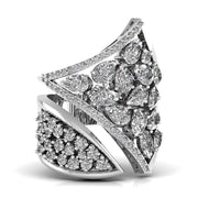 Cascade Cocktail Diamond Ring