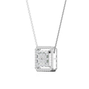 Luxe Square Diamond Pendant