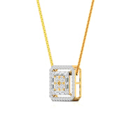 Luxe Square Diamond Pendant