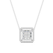Luxe Square Diamond Pendant