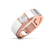 Men’s Sleek Diamond Wedding Band