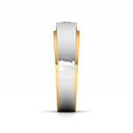Men’s Sleek Diamond Wedding Band