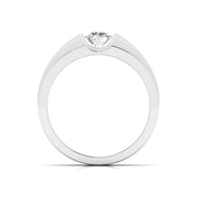 Men’s Sleek Diamond Wedding Band