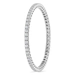 40 Pointer Round Diamond Line Bangle