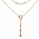 Luxury Diamond Lariat Pendant