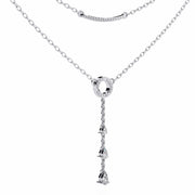 Luxury Diamond Lariat Pendant