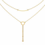 Luxury Diamond Lariat Pendant