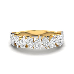 Marquise Accent Wedding Ring