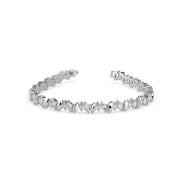 Marquise Diamond Leaf Style Bracelet