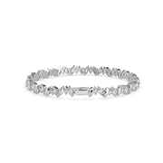 Marquise Diamond Leaf Style Bracelet