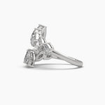 Open Curve Diamond Ring
