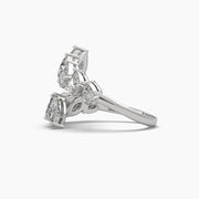 Open Curve Diamond Ring